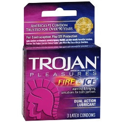 TROJAN FIRE & ICE 6-3PK @ $2.25 EACH