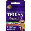 TROJAN PLEASURE PACK 6-3PK @ $2.25 EACH